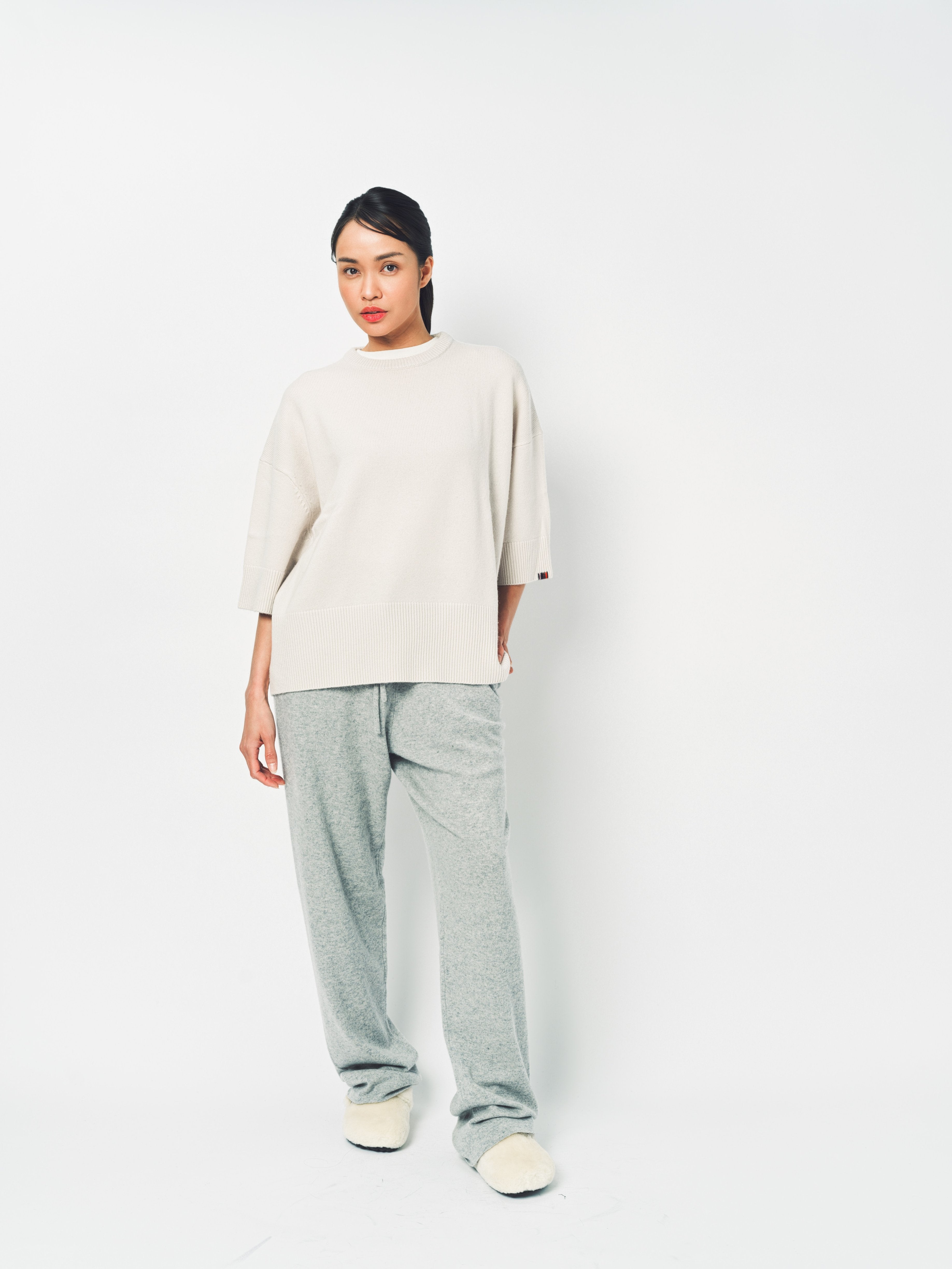 Extreme Cashmere No 320 Rush Trouser Gray / One size