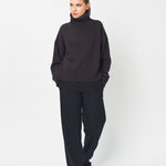 Extreme Cashmere No 434 Crop Xtra Sweater Dark Brown / One size