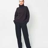 Extreme Cashmere No 434 Crop Xtra Sweater Dark Brown / One size