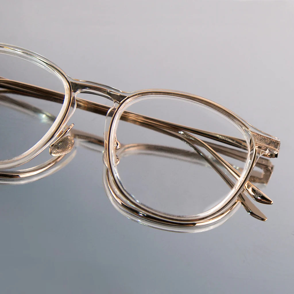 Ebb Crystal Silver Optical Glasses