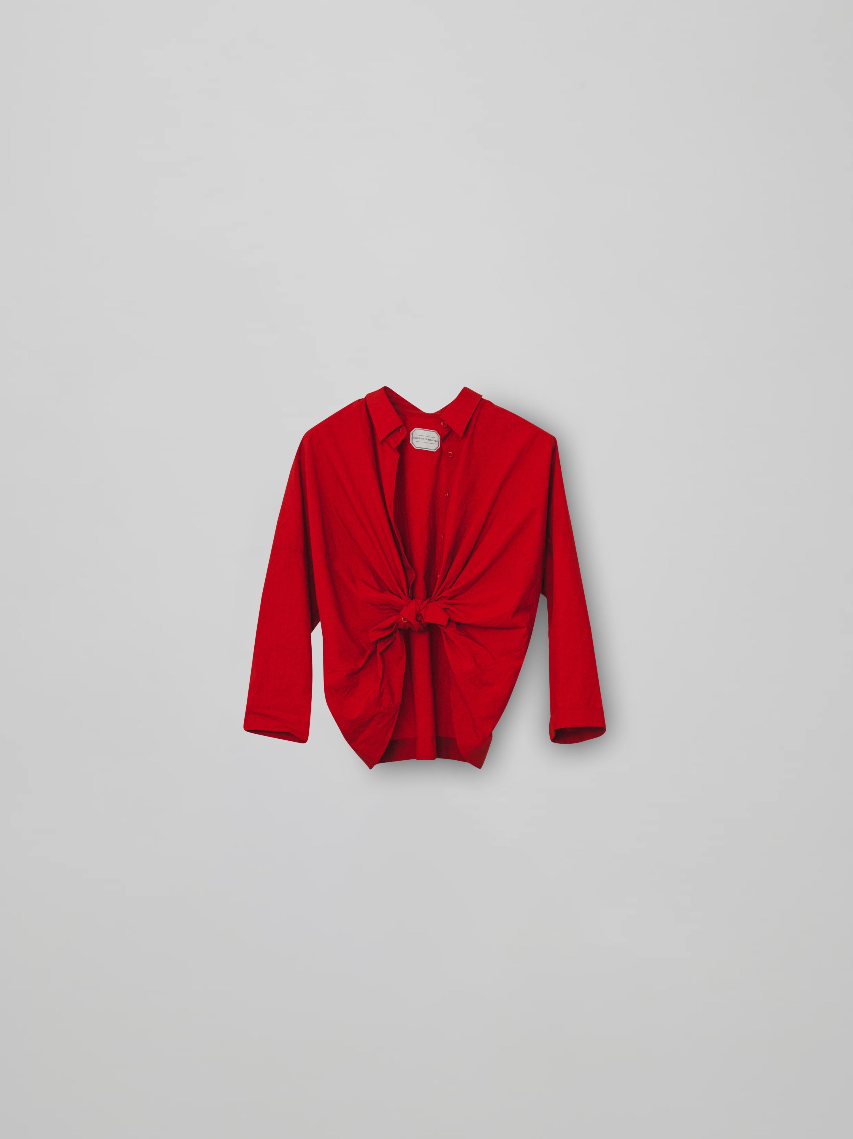 École de Curiosités Brigette Cotton Poplin Shirt XS