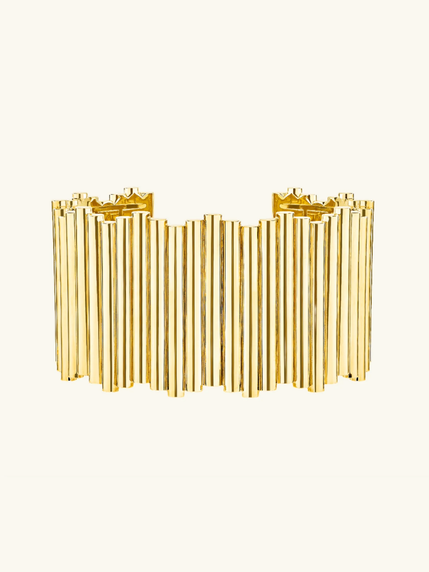 18K Yellow Gold Edge Cuff
