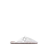 ALAIA Fishnet Flat Mules
