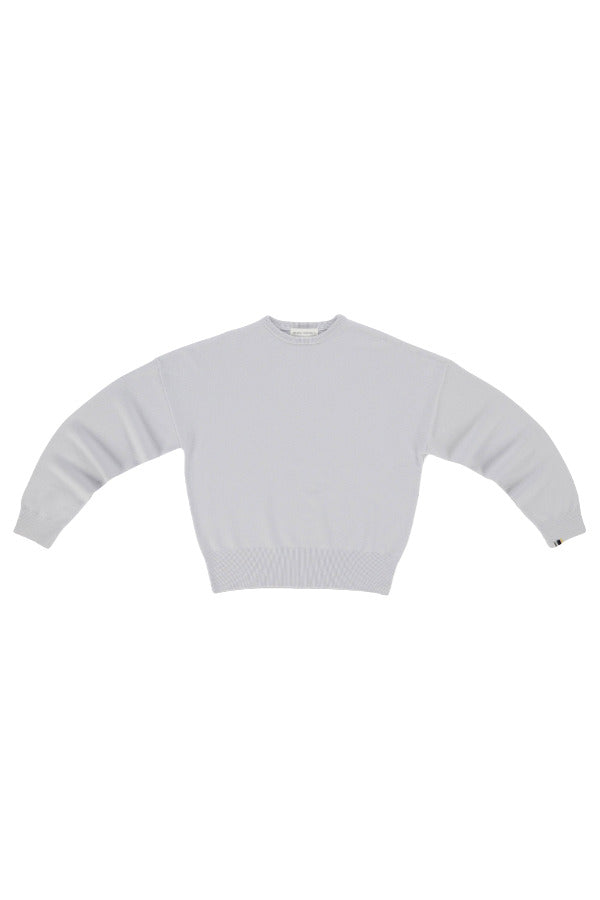 Front view of heaven tes sweater on white background, with no model shown
