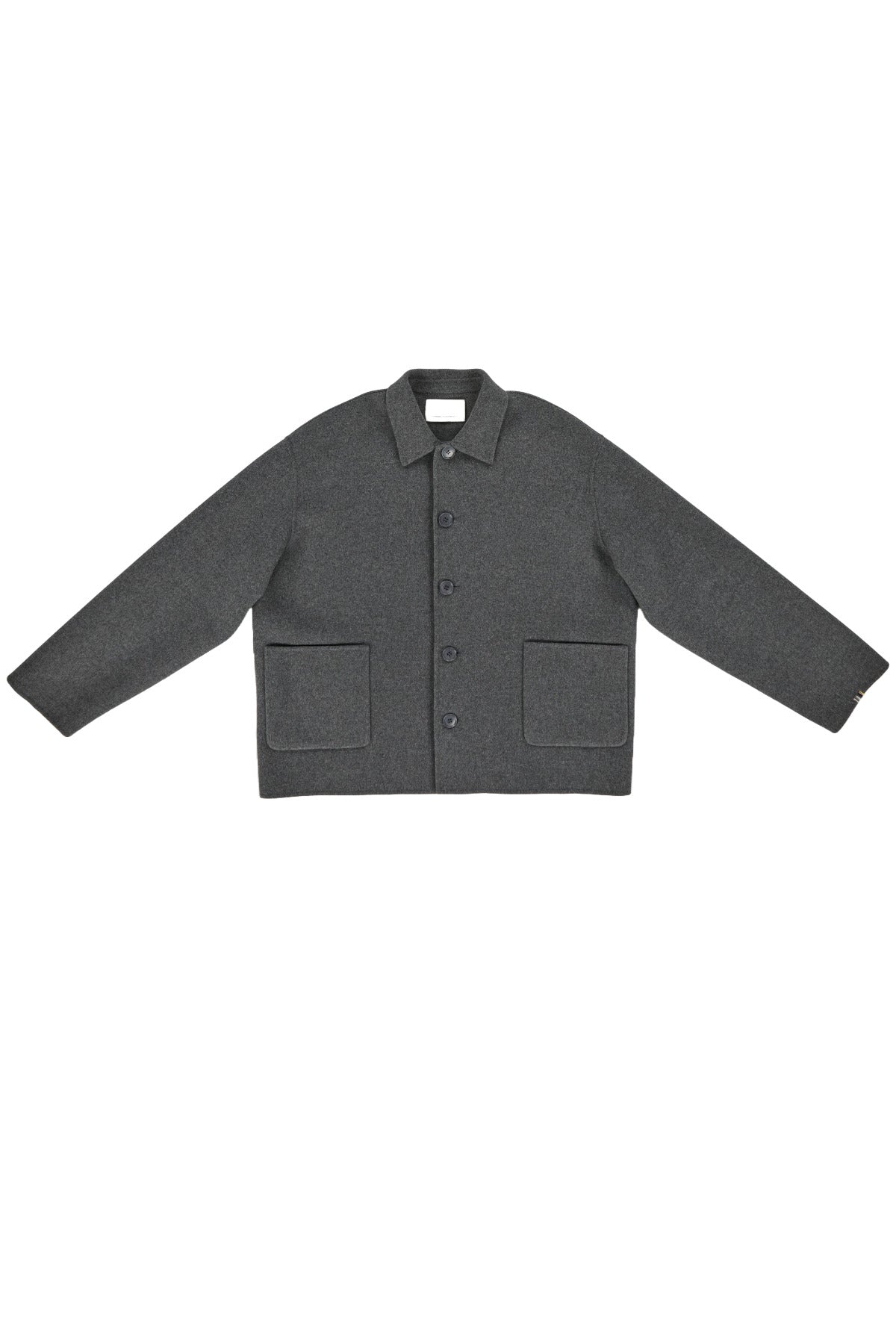 Front view of Felt Maker Double Jacket on white background, with no model shown.