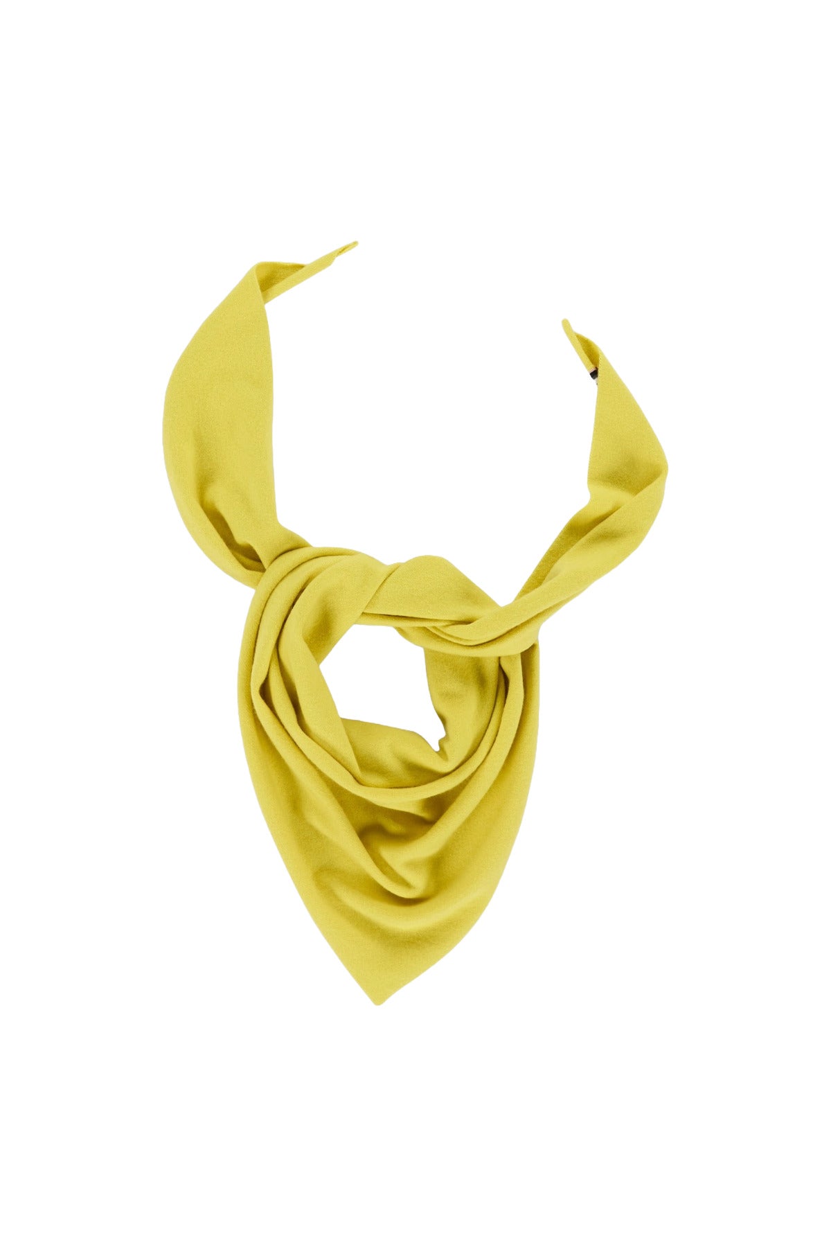 Front view of sunny witch scarf on white background, with no model shown.