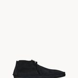 The Row Tyler Lace Up Suede Shoe