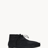 The Row Tyler Lace Up Suede Shoe