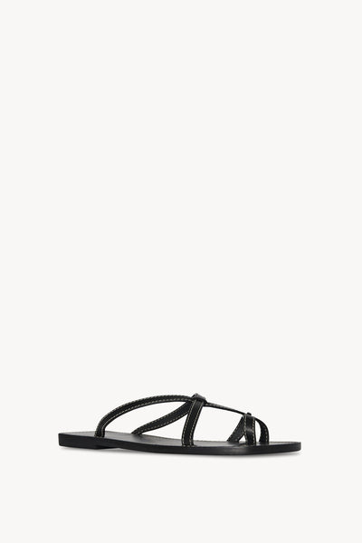 Link Sandal in Leather