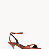 The Row Vika Ankle Strap Kitten Heel