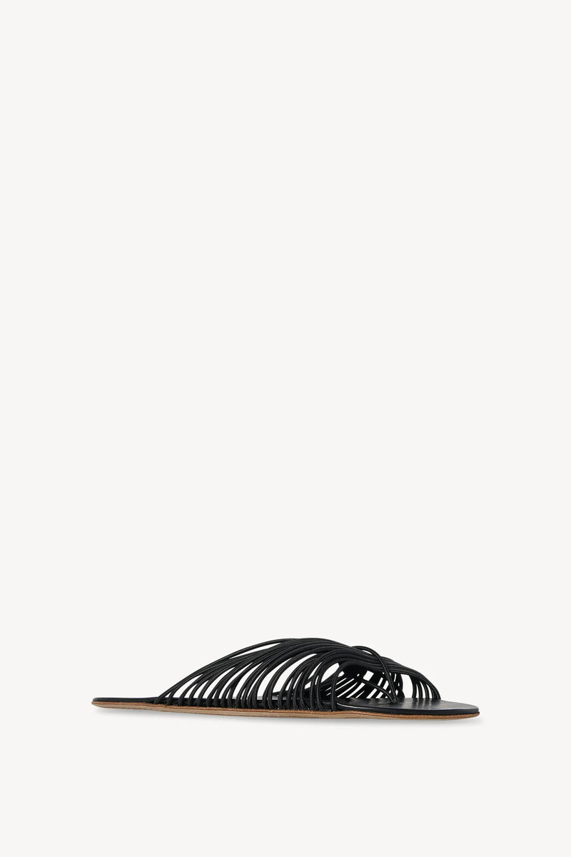 Sara Thong Slide - Black