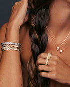 18K Yellow Gold Edge Bangle