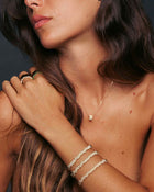 18K Yellow Gold Edge Bangle