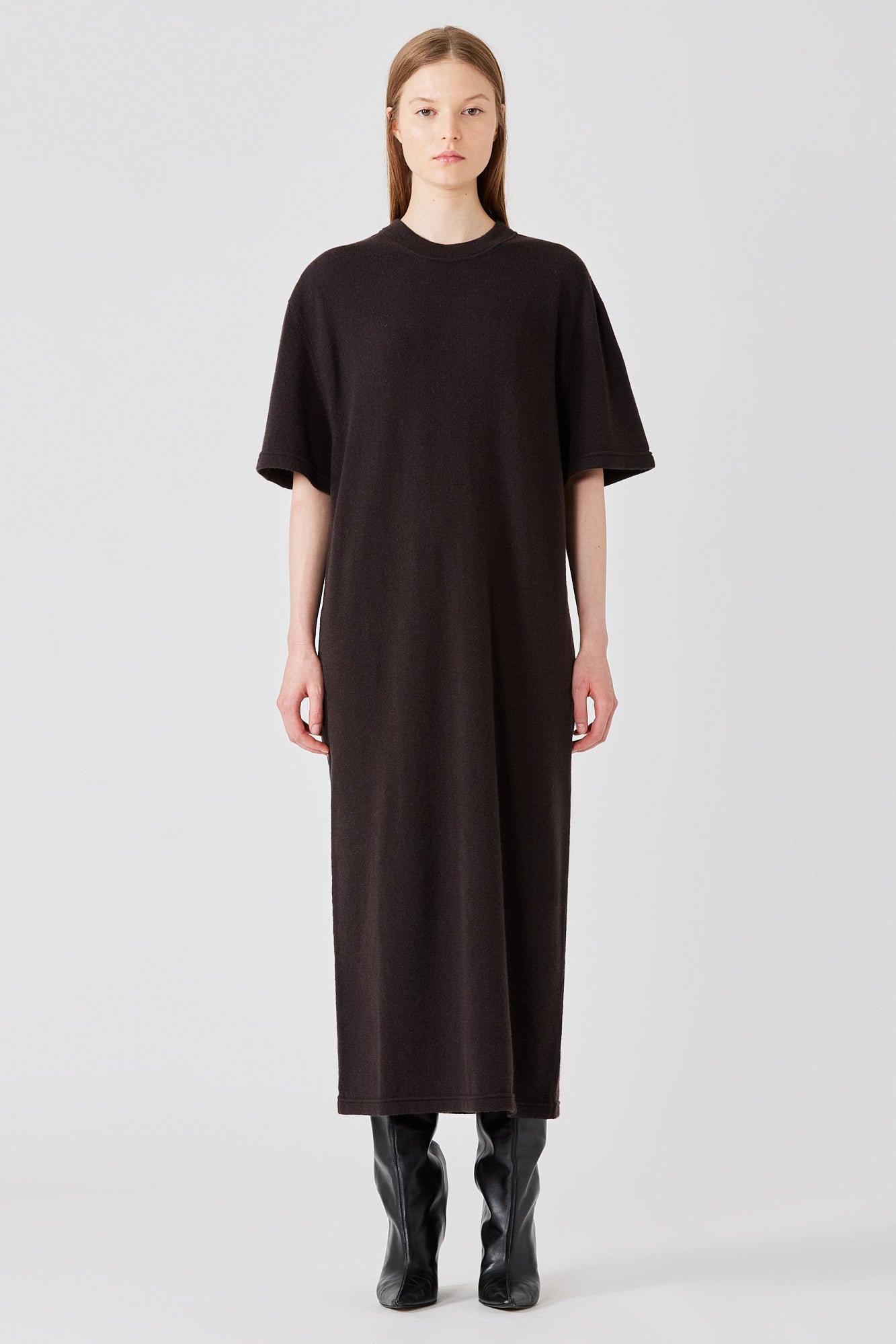 Sa Su Phi Cashmere Long T-Shirt Dress