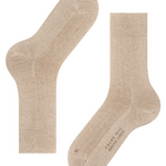 Flat view of sand sensitive london socks on white background, with no model shown.