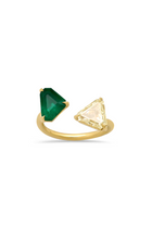 14K Yellow Gold Floatie Ring