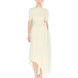 ALAIA Fluid Jersey Belted Dress
