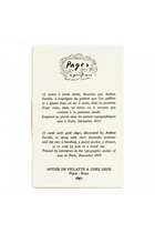 Fragrance Cards Chez Dede & Astier de Villatte