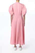 Arabella Shirtdress in Rosa Aloe Linen