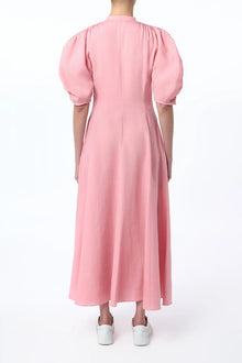 Arabella Shirtdress in Rosa Aloe Linen