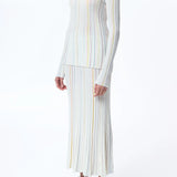 Gabriela Hearst Augie LS Crew Stripes
