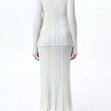 Gabriela Hearst Augie LS Crew Stripes