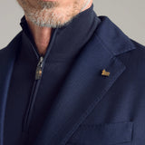 Lanificio Colombo Cashmere 4.0 Robert Blazer in Navy
