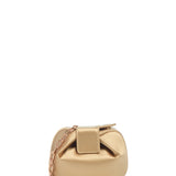 Gabriela Hearst Soft Demi Satin Clutch with Chain