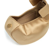 Gabriela Hearst Soft Demi Satin Clutch with Chain