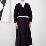 Ashlyn Henry Cardigan in Merino Wool