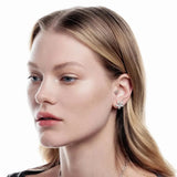 Ileana Makri Mini Blossom Studs Pavé