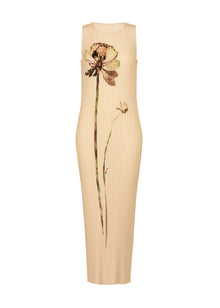 Pressed Flora Pleats Dress - Ranunculus