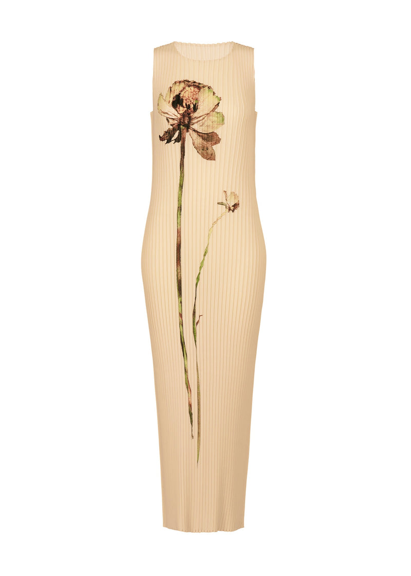 Pressed Flora Pleats Dress - Ranunculus