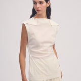 Issey Miyake Ample Top - White