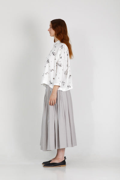 Brigitte Roses Cotton Shirt