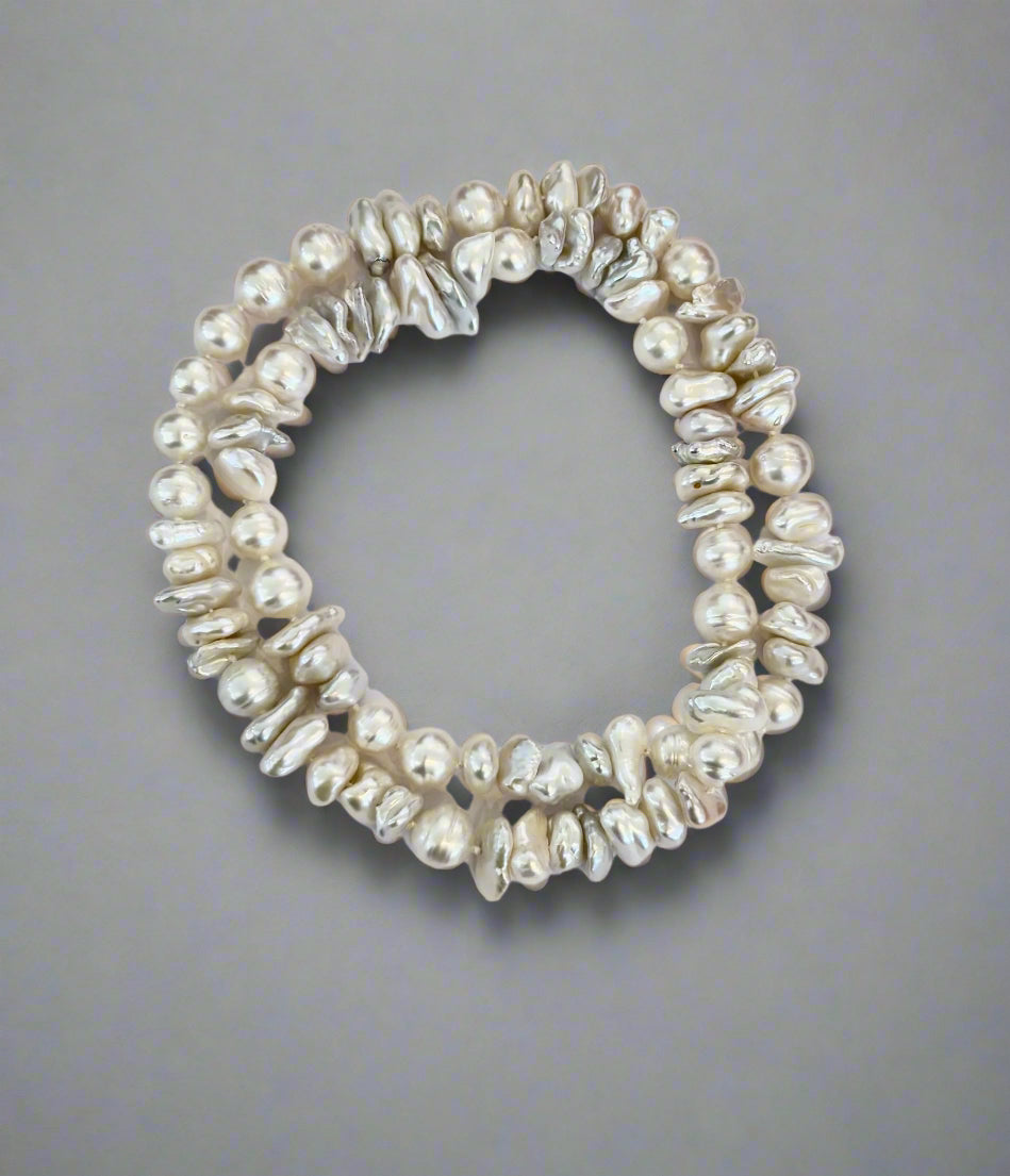 Australian Southsea Baroque and Freshwater Keshi