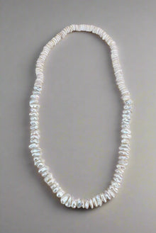 70's Hawaiian Puka Shell and Freshwater Keshi