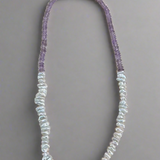 Will Hannigan Faceted Amethyst Beads and Freshwater Keshi