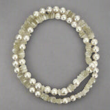 Will Hannigan Faceted Moonstone Beads and Australian Southsea Pearls