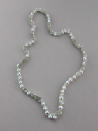 Faceted Moonstone Beads and Australian Southsea Pearls