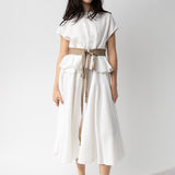 Louiza Babouyan Linen Skirt