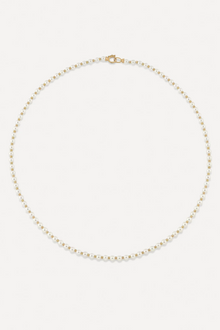 Petite Gumball Gold Beaded Candy Necklace