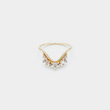 18K Yellow Gold Fusion Waves Large Ring