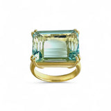 Irene Neuwirth Aquamarine Gemmy Gem Ring