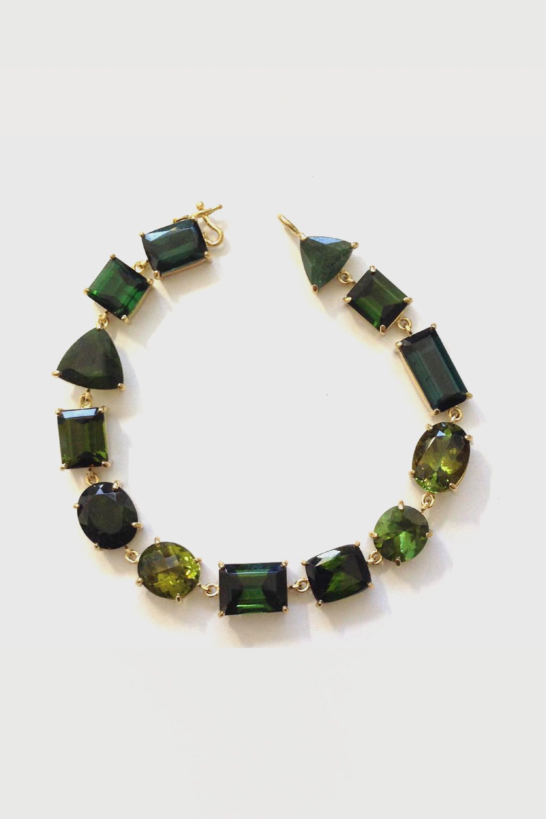 Green Tourmaline Bracelet