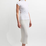 Issey Miyake Hatching Pleats Skirt
