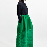Issey Miyake Moving Knit Skirt