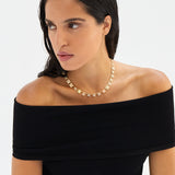 Ileana Makri Baguette Diamond Tile Necklace