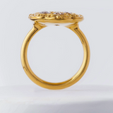18K Yellow Gold Into the Wild Ring