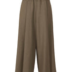 Front view of khaki campagne pants on white background, with no model shown.